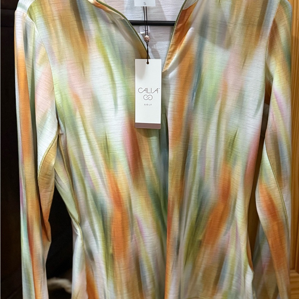 CALIA by Carrie Underwood Multicolor V-Neck Top